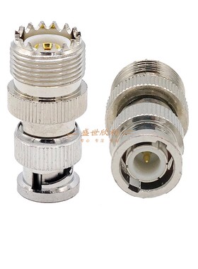 对讲机转接头 M母转BNC公 馈线转接头 M母头转BNC公头