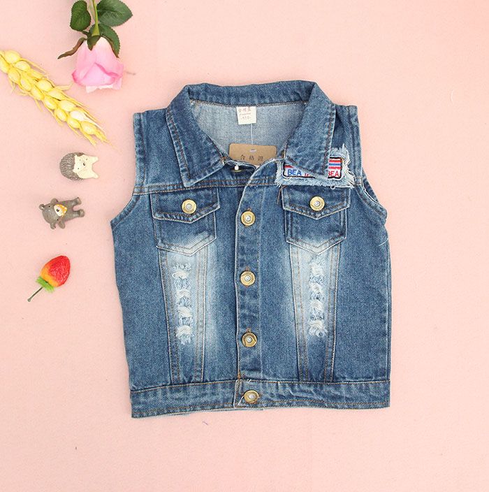 Gilet enfant en toile - Ref 2069897 Image 3