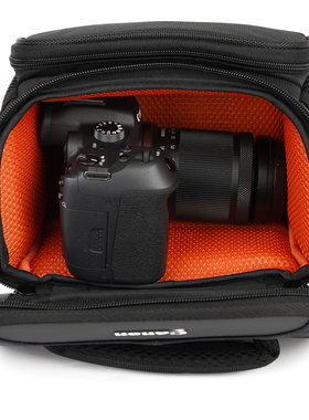 佳能R7 R8 R10 R6II R5 RP R50V R50 R10 R100防水微单肩挎相机包