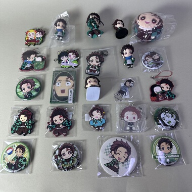 【鬼灭之刃】正版日谷动漫中古吧唧杜门炭治郎挂件立牌个人池新7