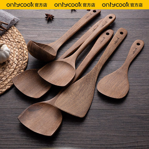 onlycook鸡翅木不粘锅炒菜铲子