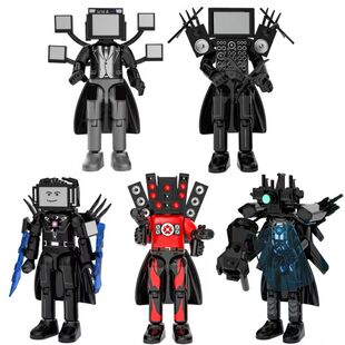 天文主宰马桶人vs泰坦监控人Gman电视音响人2025新款玩具积木人仔