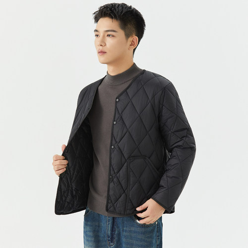 保暖棉衣男轻薄内穿防寒棉服