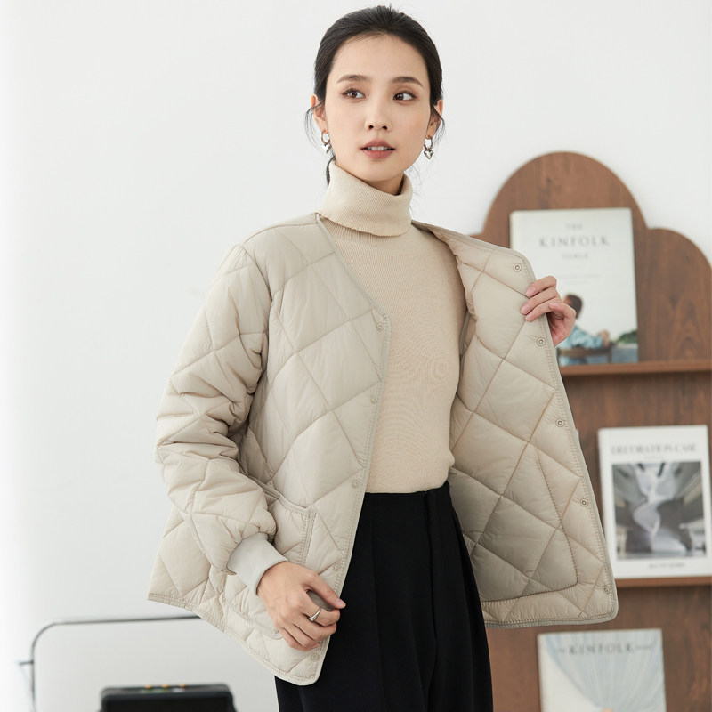 保暖棉服百搭宽松羽绒棉打底