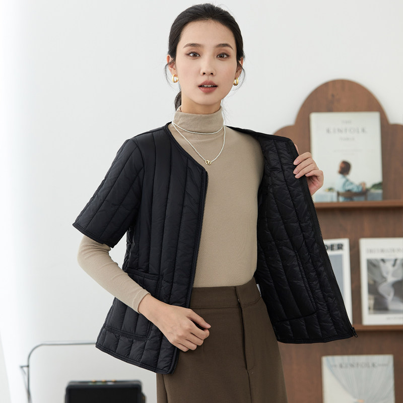 短款棉服百搭时尚修身羽绒棉