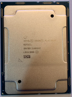 INTEL 8175M 8171M 8259CL 6278C  8274  8275CL  W3175X 3.8 CPU