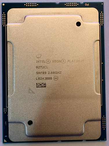 全新CPUINTEL8272CL正式8275CL
