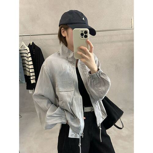 MMCDITION立领外套女装2026春季