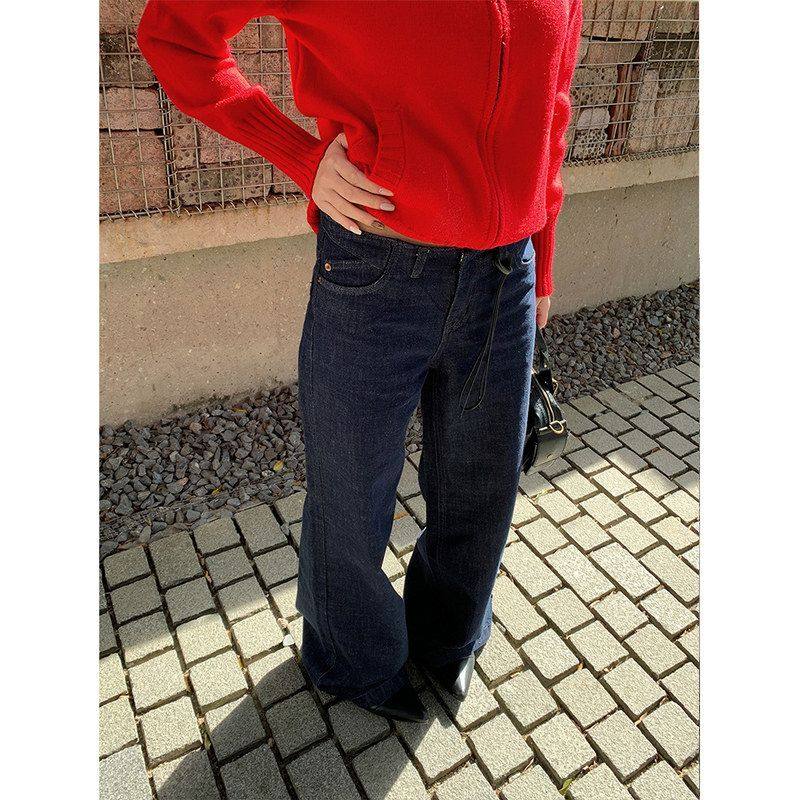 誉一新款2025秋冬美式个性低腰