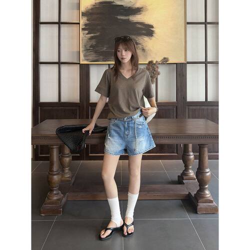ICCIICCHotgirl夏季高街风阔腿
