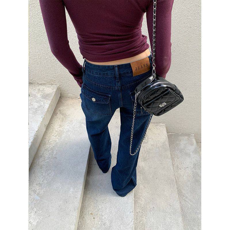 誉一新款2025秋冬美式休闲低腰