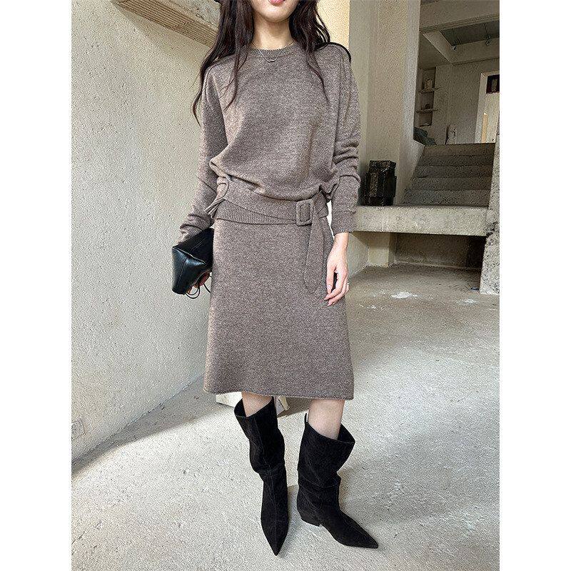 万为法式高腰字短群女2026秋季