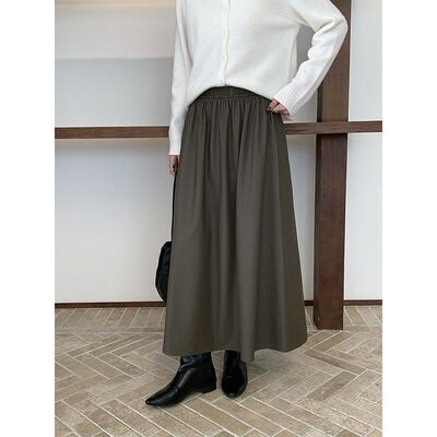 MMCDITION皮裙半身裙女秋季新款