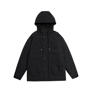 2024秋冬抽绳连帽短款棉服棉衣MY9263P158 100聚酯纤维图片