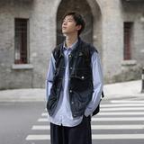 2024春牛仔马甲mj9212p65，男装背心/马甲，电商A138B