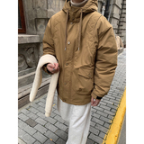 2024秋冬抽绳连帽短款棉服棉衣MY9263P158100聚酯纤维，男装棉衣，电商A138B