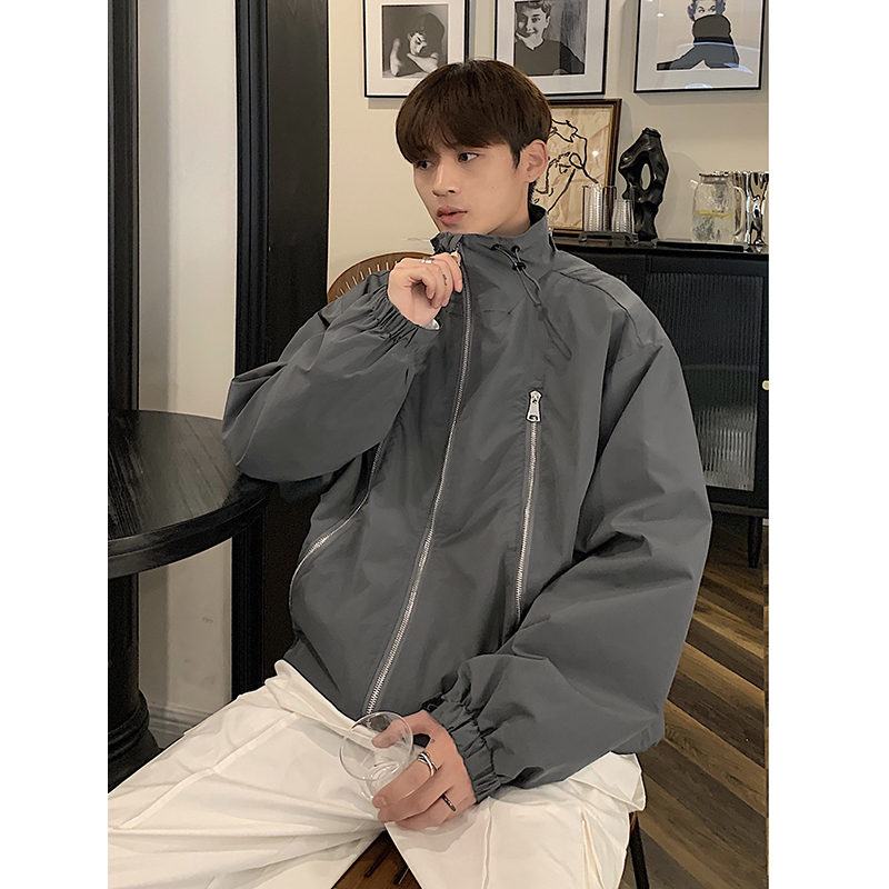 2024春拉链设计夹克外套jk9223p118，男装夹克，电商A138B