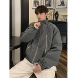 2024春拉链设计夹克外套jk9223p118，男装夹克，电商A138B