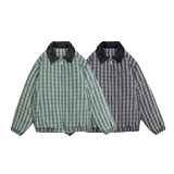 2024秋冬皮领翻领条纹棉衣棉服MY9256P125100聚酯纤维，男装棉衣，电商A138B