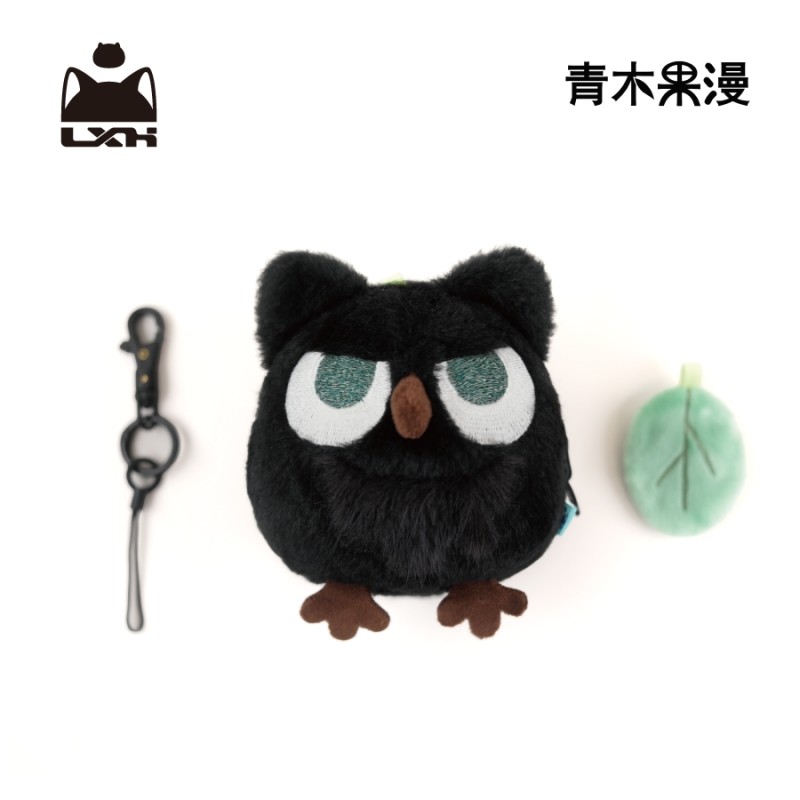 罗小黑大电影2猫头鹰侠毛绒挂件图片
