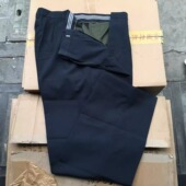 军迷 老式 正品 长裤 1夏裤 薄款 男士 藏青色夏季 拉链宽松工作裤