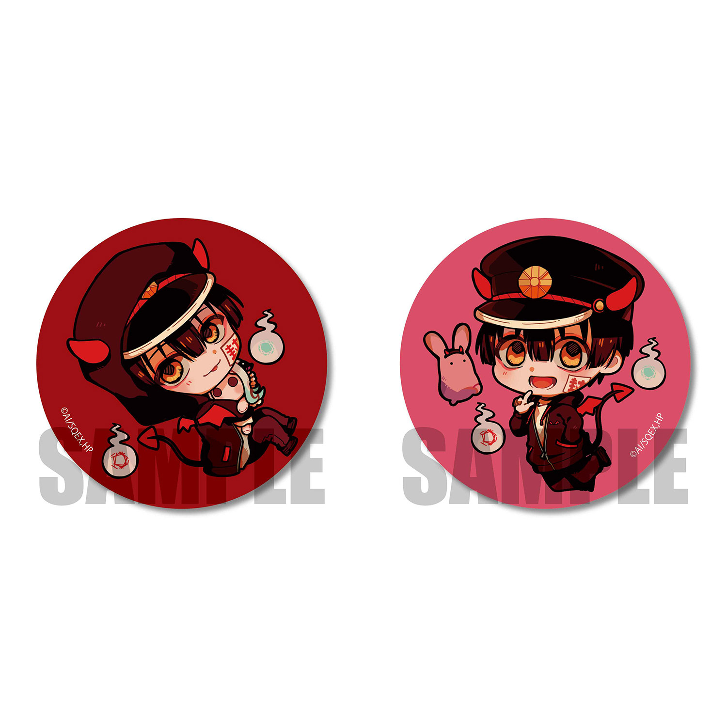 预订 bh 地缚少年花子君 小恶魔q版吧唧徽章 再版