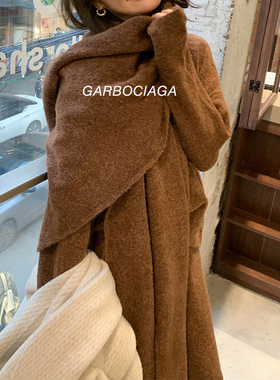 纤依百秀【龙】奶糯羊毛羊驼混纺针织衫 0332