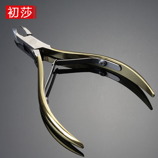 美甲去死皮剪刀D501不锈钢死皮钳剪去脚指甲倒刺护理修甲工具
