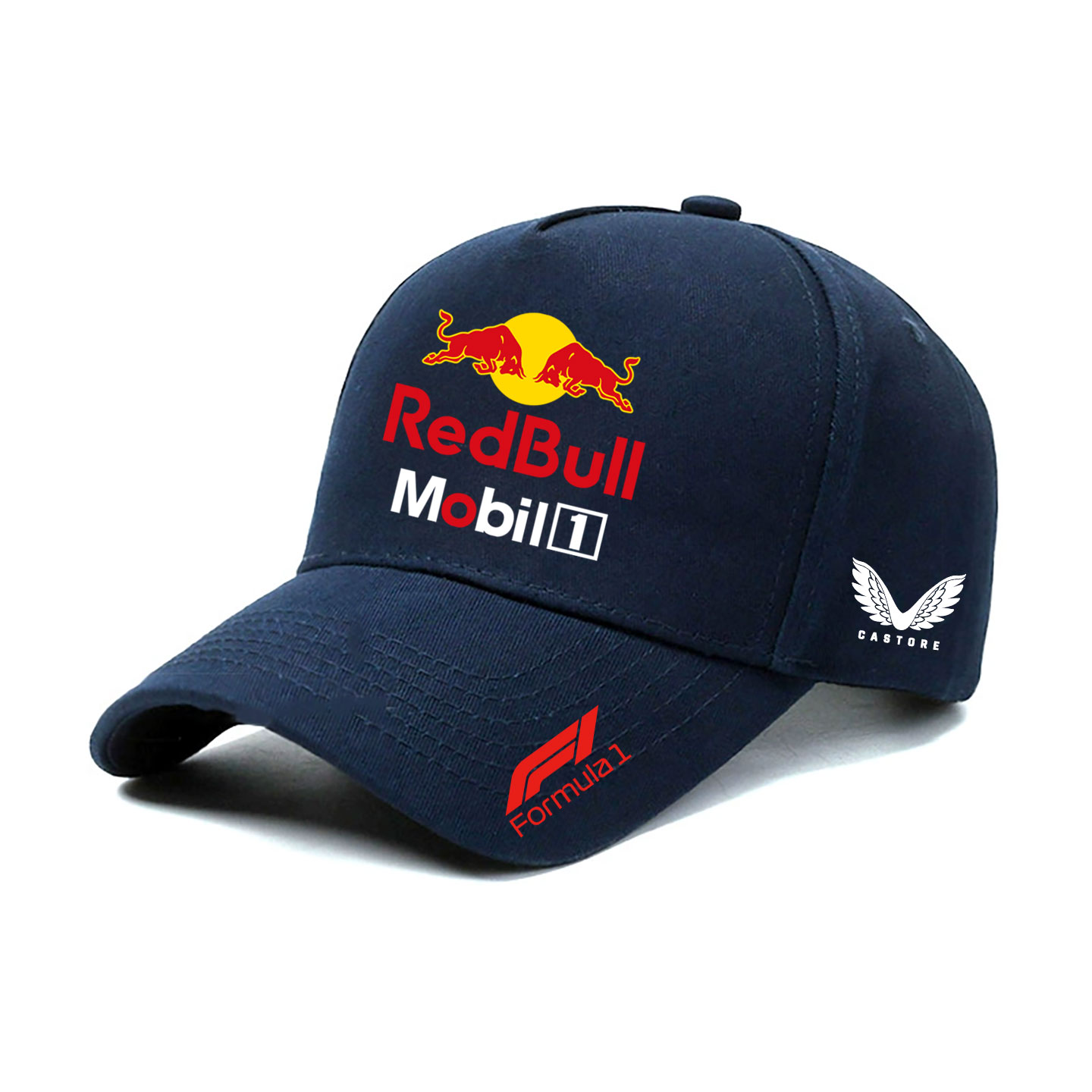 红牛车队维斯塔潘F1方程赛车户外骑行爱好者遮阳棒球帽休闲鸭舌帽