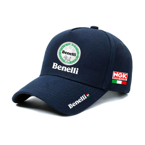 贝纳利benelli飓风TNT重机车摩托赛车户外骑行遮阳帽男休闲鸭舌帽