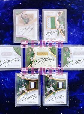 缺货~2017帕尼尼IMMACULATE足球星卡拉弗蒂限量带编签字卡签名卡