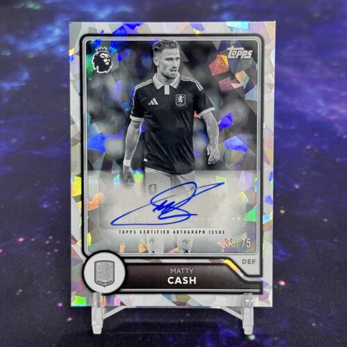 2026-27 TOPPS 英超球星卡 75编签名签字卡 卡什 阿斯顿维拉
