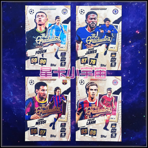 2025-26TOPPS欧冠限量卡梅西