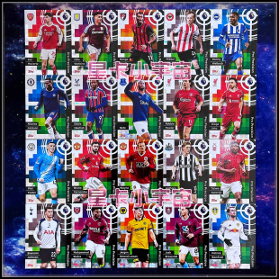 2026 TOPPS 英超球星PP特卡 哈弗茨鲁尼B费福登福勒若塔沃特金斯