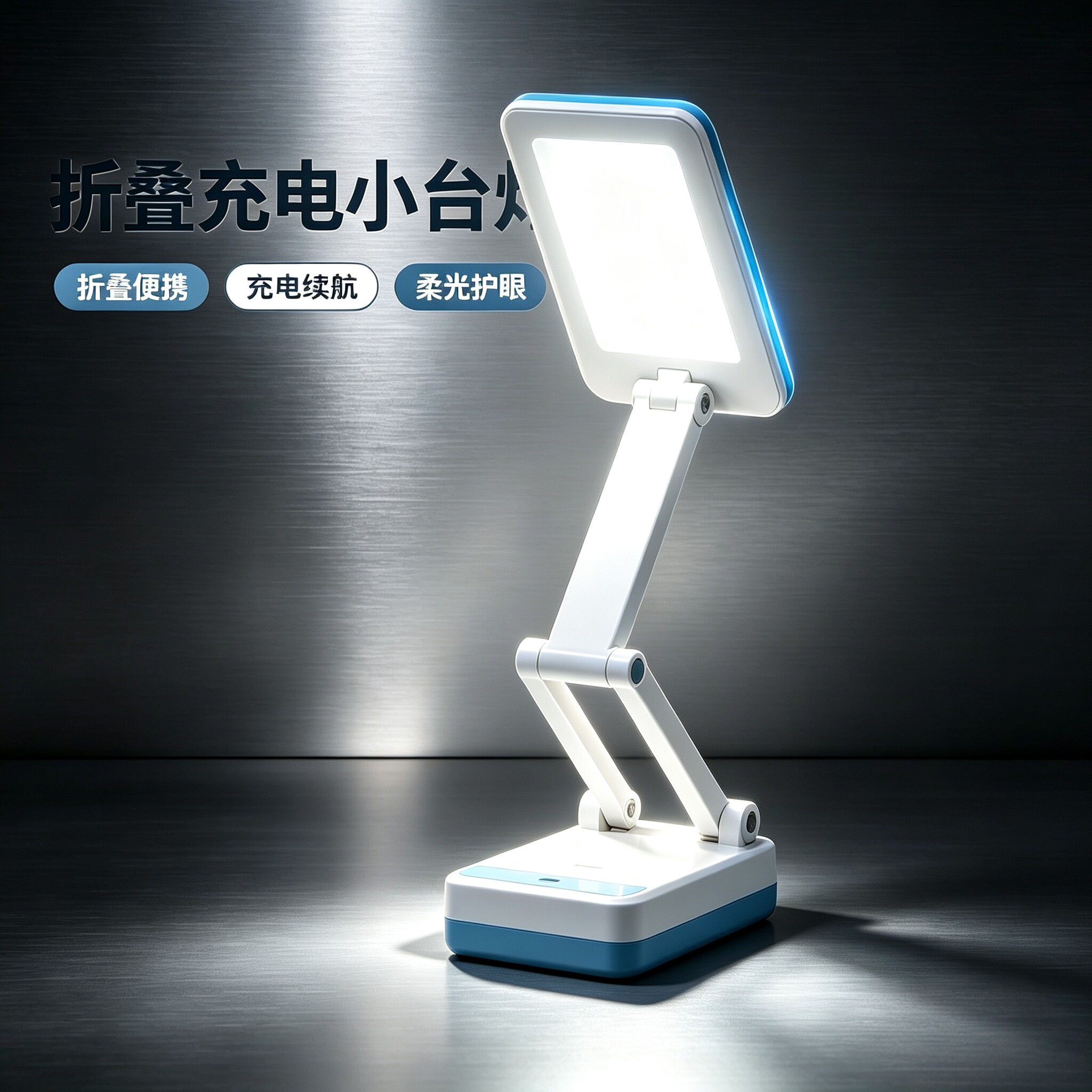泰格信折叠充电便携折叠长续航灯