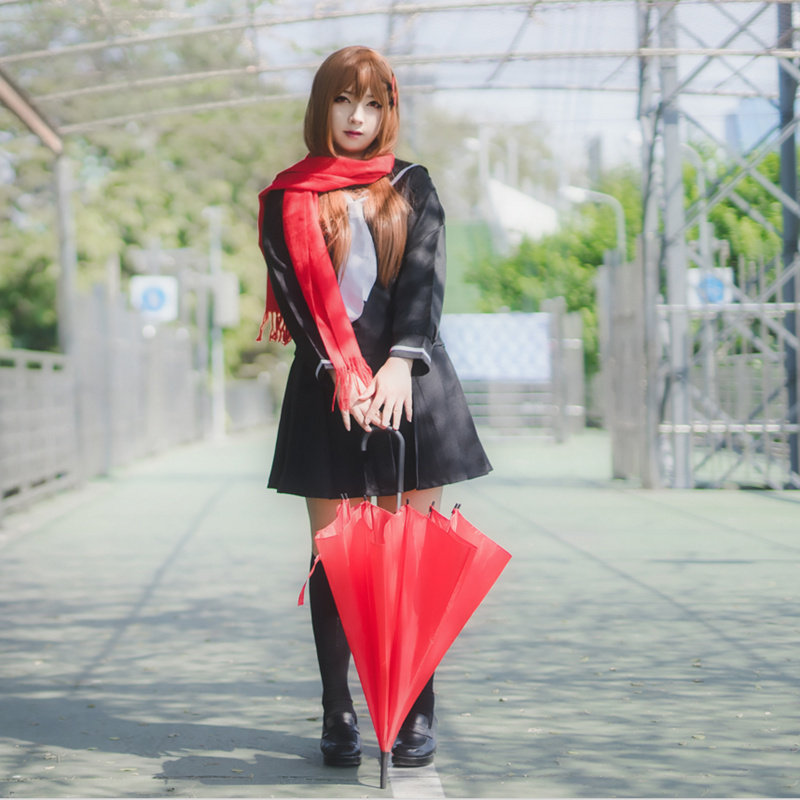 阳炎Project 目隐团楯山文乃cos服cosplay服装女 全套送发卡促销