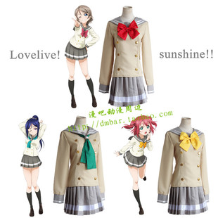 LoveLive高海千歌cos服浦之星女子学园校服套装cosplay服装现货