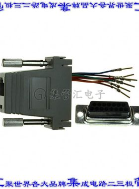 RJADK15P7080831 连接器接插件ADAPT DB15M TO RJ45 JACK GRAY