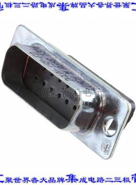 DAUH-15P-FO 连接器接插件D SUBMINIATURE CONNECTOR, 15 CON