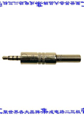 FC68124M 连接器接插件RFI SCREENED 4 POLE JACK PLUG