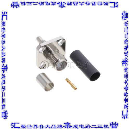 HRM-200-3S-1C 连接器接插件JACK, SMA, 1.0GHZ, SCREW LOCK