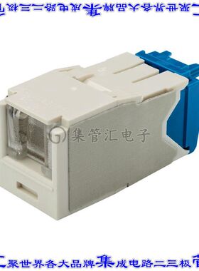 CJH6X88TGIW 连接器接插件CAT6A SPRING SHUTTERED JACK, TG