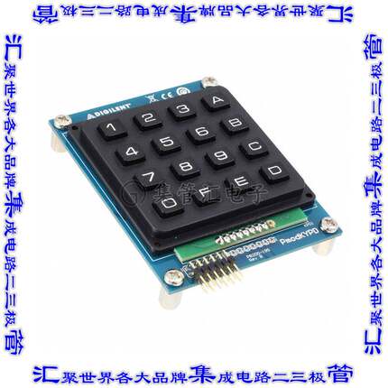 410-195 开发板评估板 PMODKYPD 16-BUTTON KEYPAD