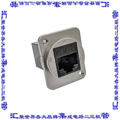 EHRJ45D5E440 连接器接插件CONN, RJ45, CAT5E, DIECAST HOUSI