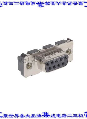 D09S24A6RX09LF 连接器接插件CONN D-SUB RCP 9P VERT SLD PASTE