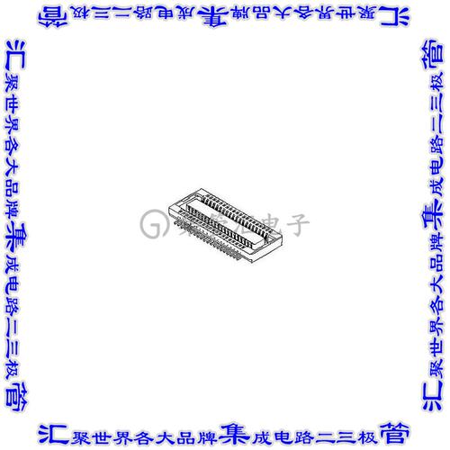 547220207 0547220207连接器接插件0.50MM PITCH SLIMSTACK RECEP