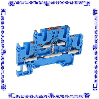 27038.5 连接器接插件DBLLEVEL TB PUSH-INBLUE