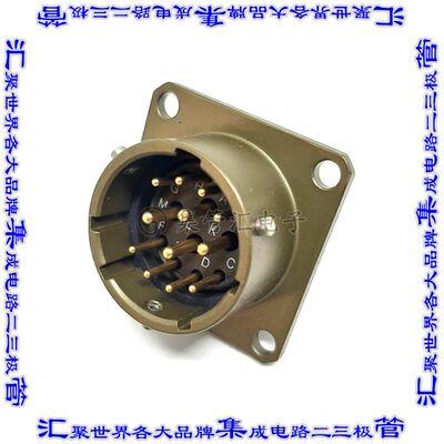 MSW02E14-12P 连接器接插件BOX MOUNT RECEPTACLE, ENVIRONMEN