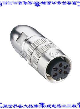 0322 06 连接器接插件M16 SOCKET CABLEMOUNT 6 POLE