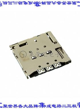 SF56K006VBAR2000 接插件连接器MICRO SIM PUSH-PUSH TYPE STYLE
